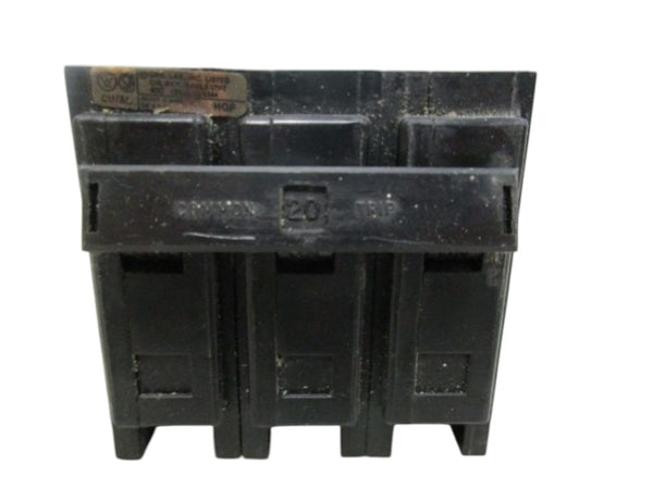 WESTINGHOUSE HQP3020H CIRCUIT BREAKER 3P UNMP