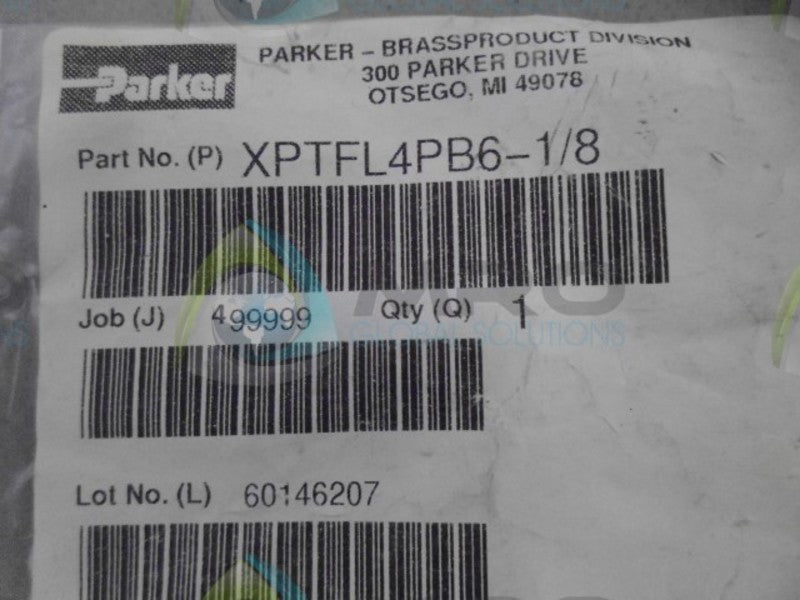 PARKER XPTFL4PB6-1/8 NSNP IN BAG