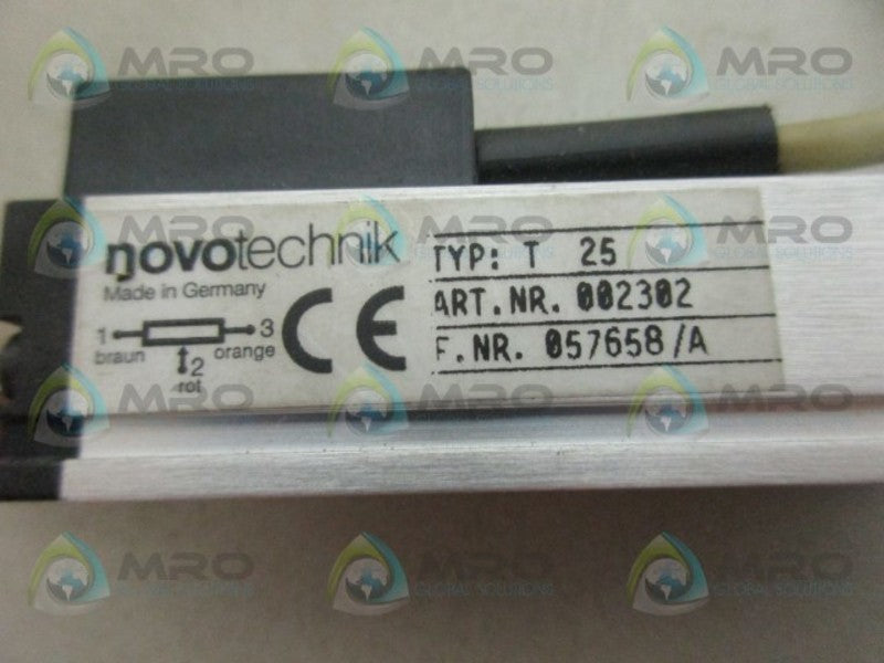 NOVOTECHNIK T25 POSITION TRANSDUCER UNMP