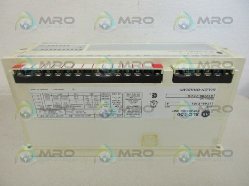 INDUSTRIAL SPARE PART SLC 100 1745-E101 SER. A EXPANSION UNIT UNMP