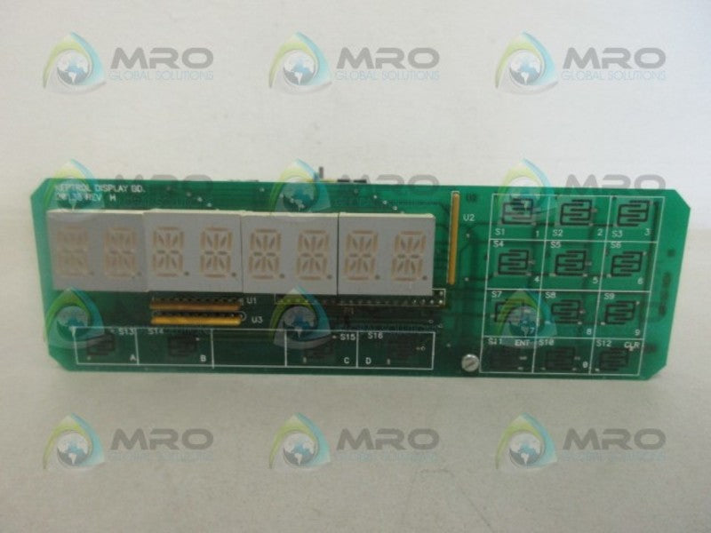 KEPTROL 20191 W/ 20138 DISPLAY BOARD UNMP