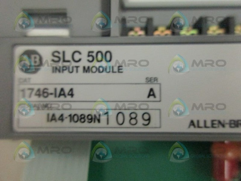 INDUSTRIAL SPARE PART SLC500 1746-IA4 SER. A INPUT MODULE NSNP