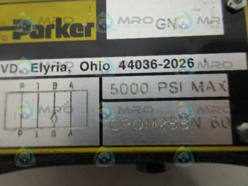 PARKER CPOM2BBN60 VALVE NSNP