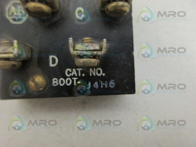 INDUSTRIAL SPARE PART 800T-J4H6 CONTACT BLOCK UNMP