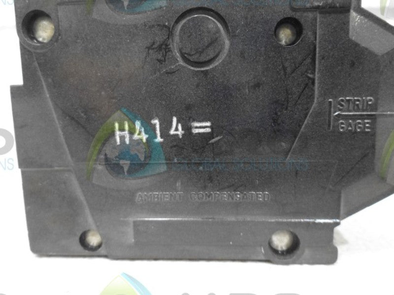 GENERAL ELECTRIC H414 CIRCUIT BREAKER NSNP