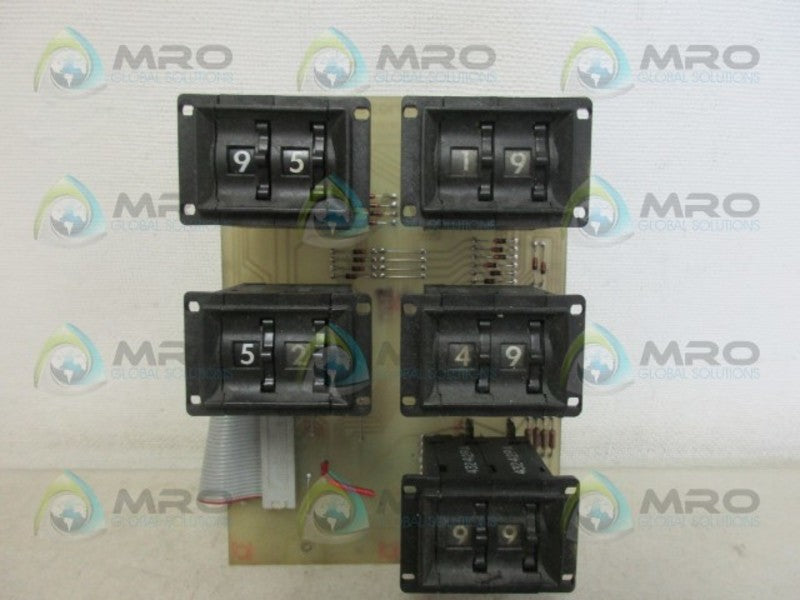 TECHNITRON 627103 PC BOARD UNMP