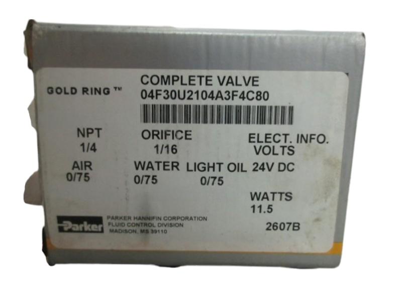 PARKER 04F30U2104A3F4C80 SHUT OFF VALVE NSMP