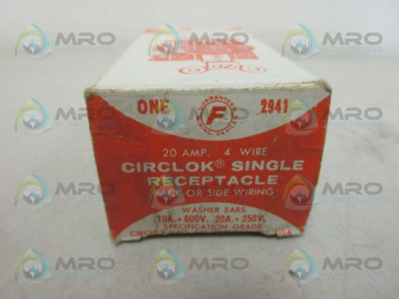 CIRCLE F 2941 RECEPTACLE NSMP