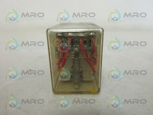 OMRON MY4 RELAY 110/120VAC UNMP
