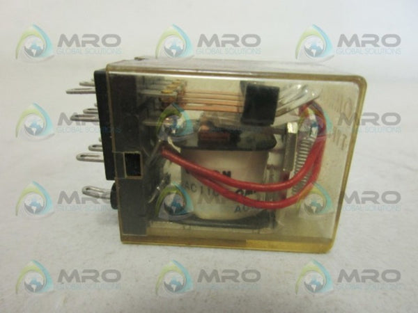 OMRON MY4 RELAY 110/120VAC UNMP