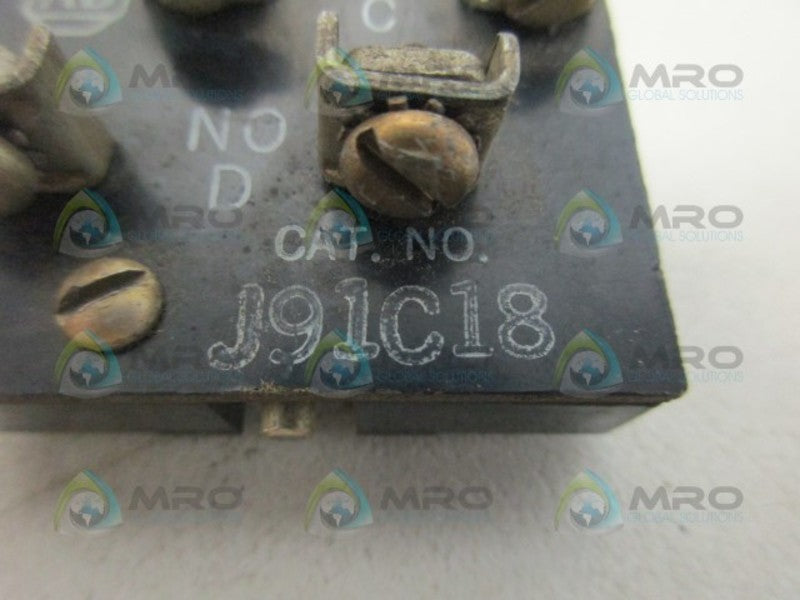 INDUSTRIAL SPARE PART 800T-J91C18 CONTACT BLOCK UNMP