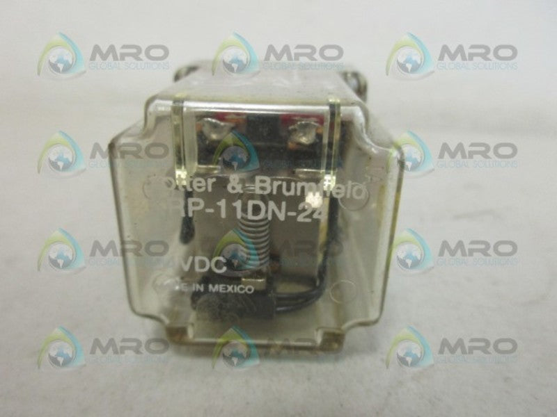 POTTER & BRUMFIELD KRP-11DN-24 RELAY 24VDC UNMP