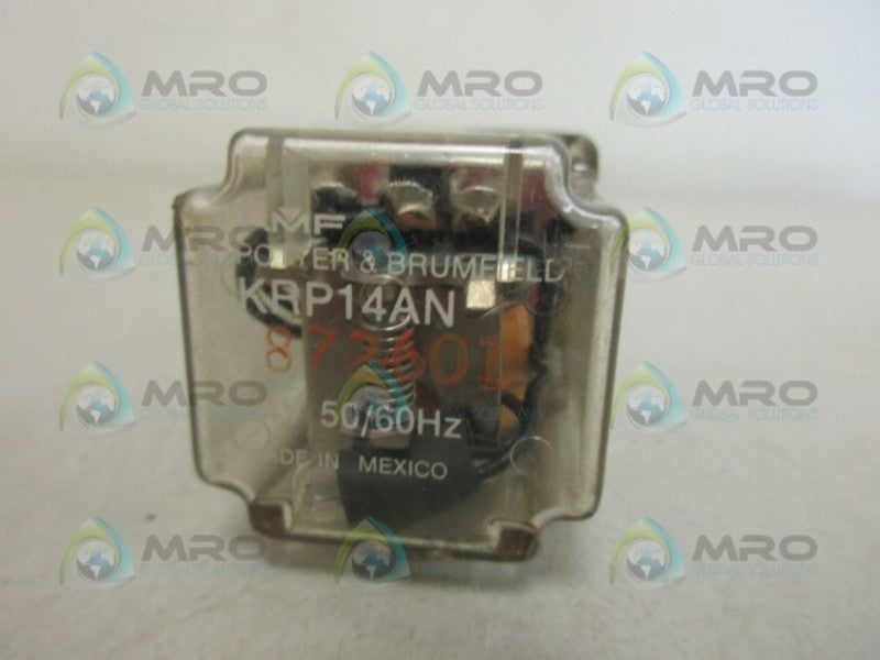 POTTER & BRUMFIELD KRP14AN RELAY 24V UNMP