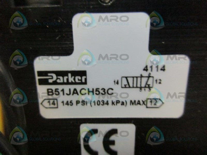 PARKER B51JACH53C SOLENOID VALVE NSMP