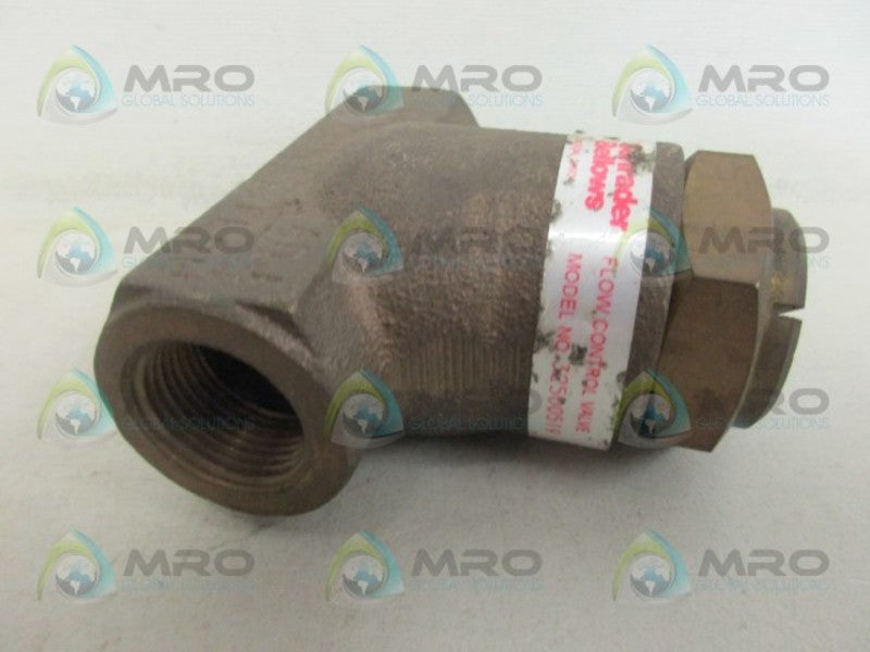 SCHRADDER BELLOWS 32500519 FLOW CONTROL VALVE NSNP