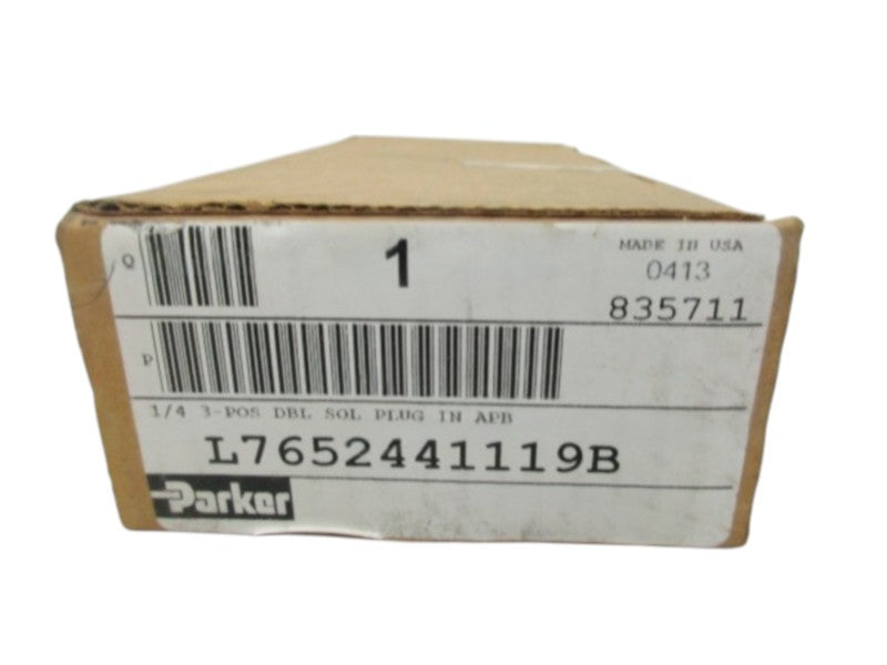 PARKER L7652441119B SOLENOID VALVE NSFS