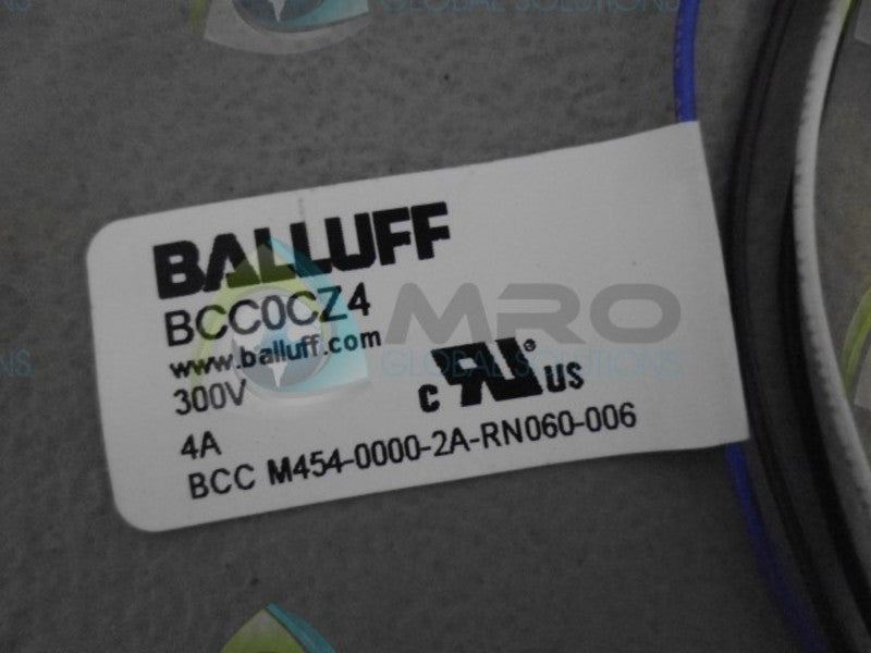BALLUFF BCC M454-0000-2A-RN060-006 CABLE CONNECTORS NSNP IN BAG