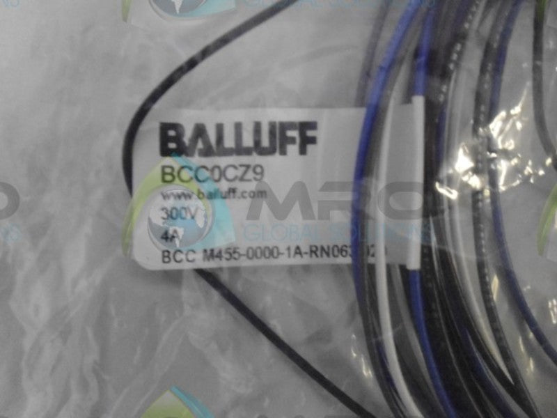 BALLUFF BCC M455-0000-1A-RN063-020 CABLE CONNECTORS NSNP IN BAG
