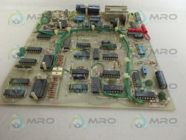 ENTRON CONTROLS  400011-K CONTROL BOARD UNMP