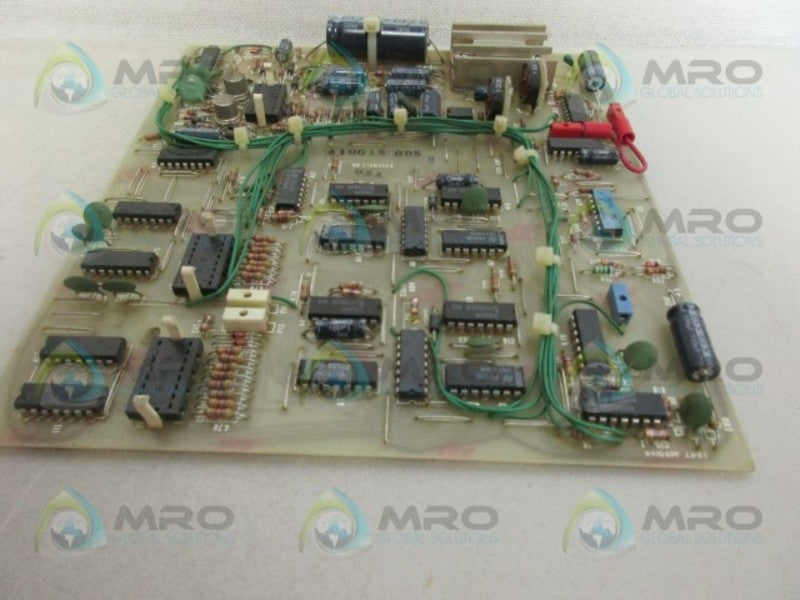 ENTRON CONTROLS  400011-K CONTROL BOARD UNMP