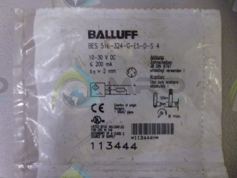 BALLUFF BES 516-324-G-E5-D-S-4 PROXITMITY SWITCH NSMP