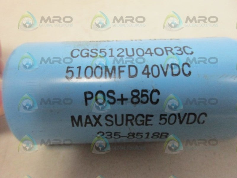 MALLORY CGS512U040R3C CAPACITOR UNMP