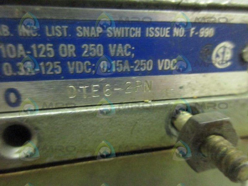 MICRO SWITCH DTE6-2RN (GREY) UNMP