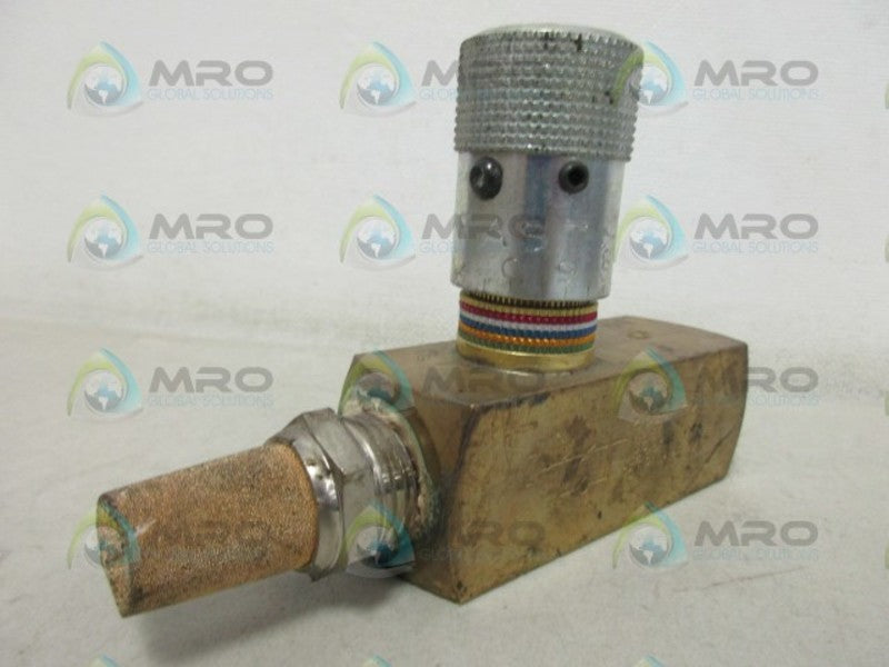 PARKER F800B FLOW VALVE UNMP