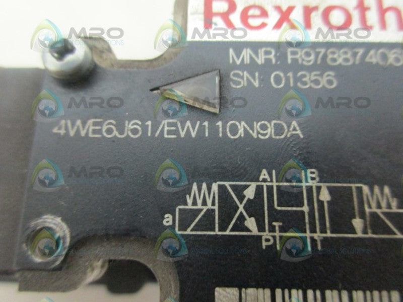 REXROTH 4WE6J61/EW110N9DA UNMP