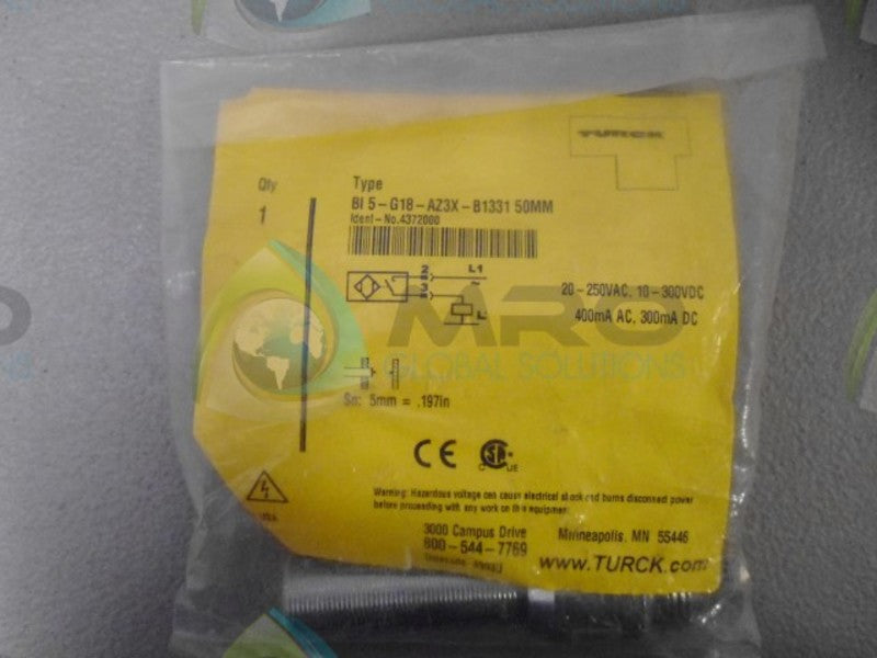 TURCK B15-G18-AZ3X PROXIMITY SENSOR NSMP