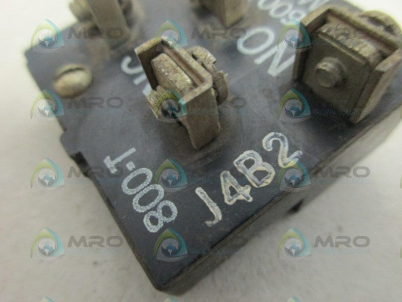 INDUSTRIAL SPARE PART 800T-J4B2 CONTACT BLOCK UNMP