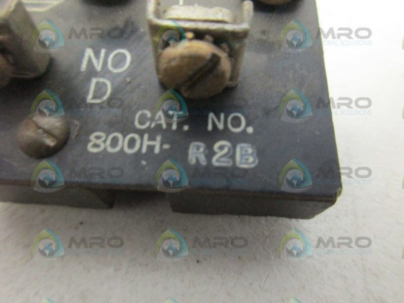 INDUSTRIAL SPARE PART 800H-R2B CONTACT BLOCK UNMP