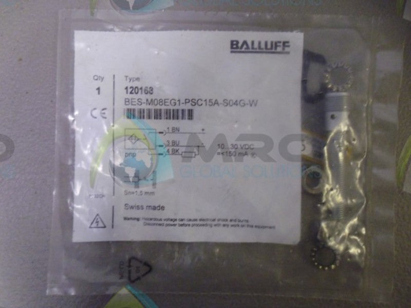 BALLUFF BES-M08EG1-PSC15A-S04G-W SENSOR NSMP