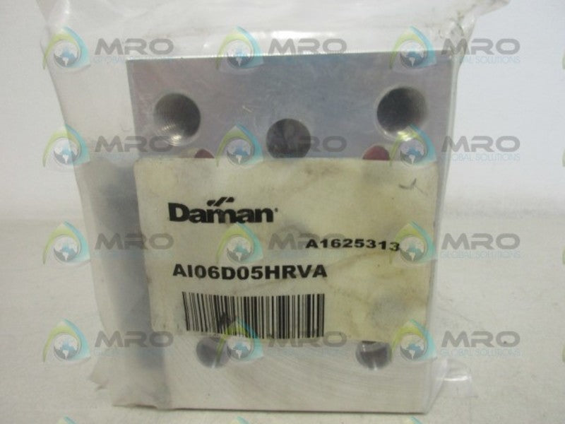 DAMAN AI06D05HRVA RELIEF VALVE ADAPTOR NSMP