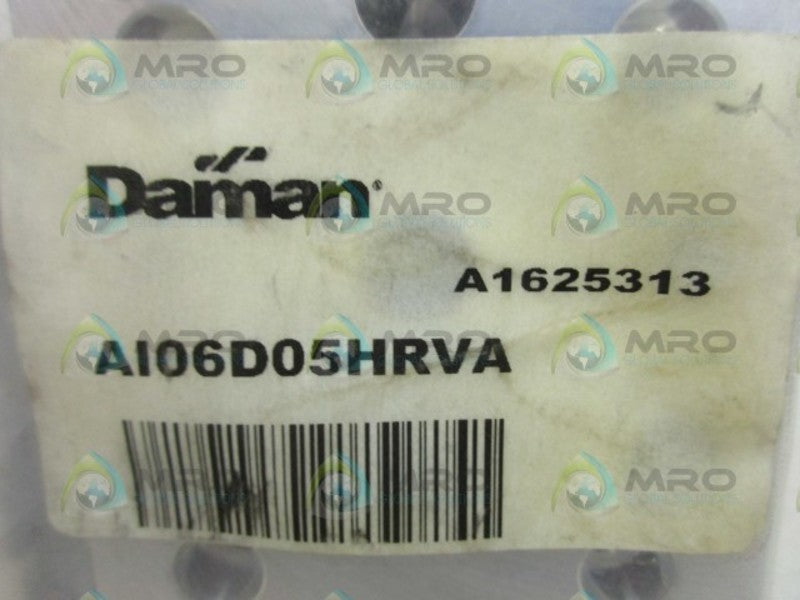 DAMAN AI06D05HRVA RELIEF VALVE ADAPTOR NSMP