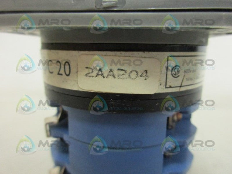 KRAUS & NAIMER C20-2AA204 ROTARY SWITCH NSNP