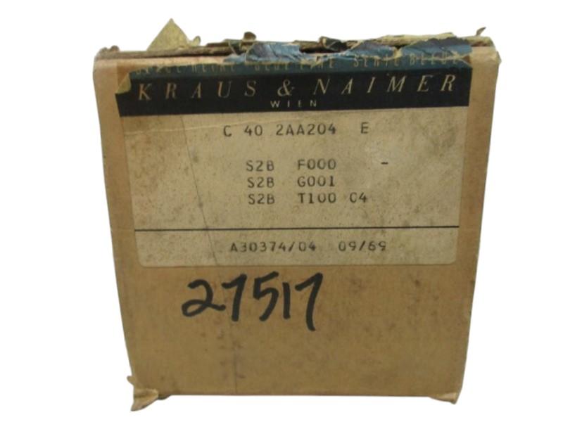 KRAUS & NAIMER C20-2AA204 ROTARY SWITCH NSMP