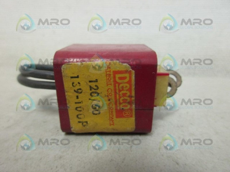 DECCO 139-100P COIL  NSNP