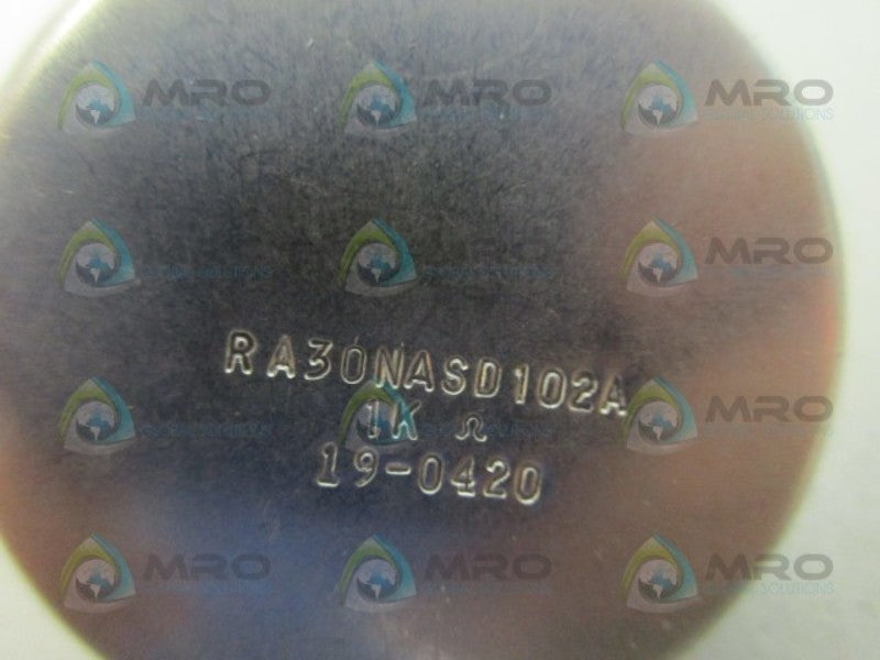 CLAROSTAT RA30NASD102A POTENTIOMETER NSMP