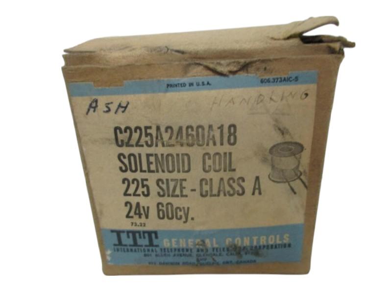 ITT C225A2460A18 SOLENOID COIL NSMP