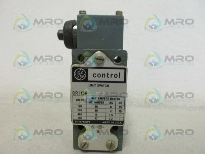 GENERAL ELECTRIC CR115G119 LIMIT SWITCH UNMP