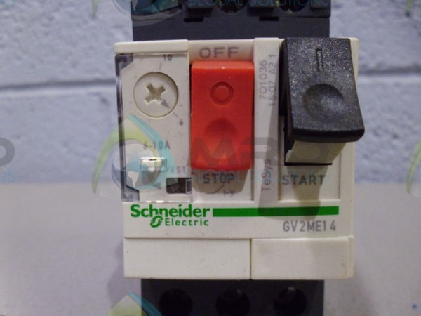 SCHNEIDER GV2ME14 CIRCUIT BREAKER UNMP