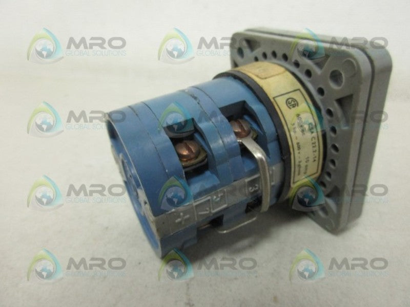 KRAUS & NAIMER C72AF836 ROTARY SWITCH UNMP