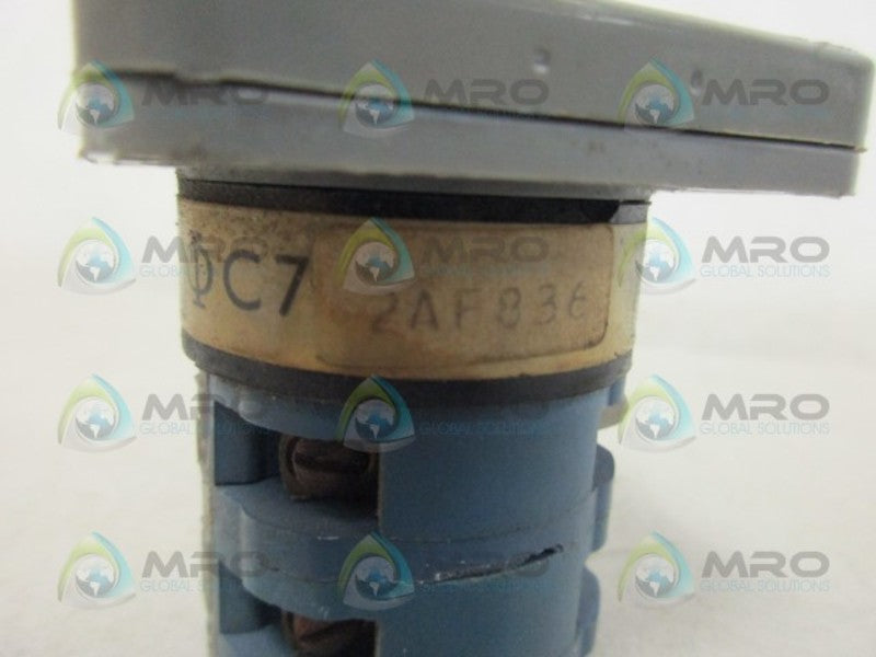 KRAUS & NAIMER C72AF836 ROTARY SWITCH UNMP