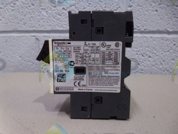SCHNEIDER GV2ME14 CIRCUIT BREAKER UNMP