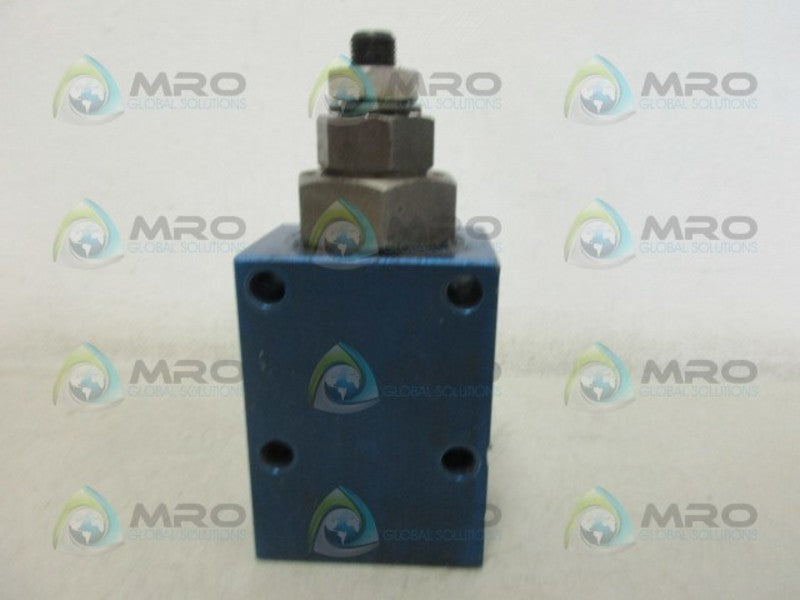 RACINE 989606 HYDRAULIC VALVE UNMP