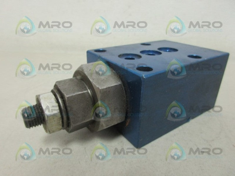 RACINE 989606 HYDRAULIC VALVE UNMP