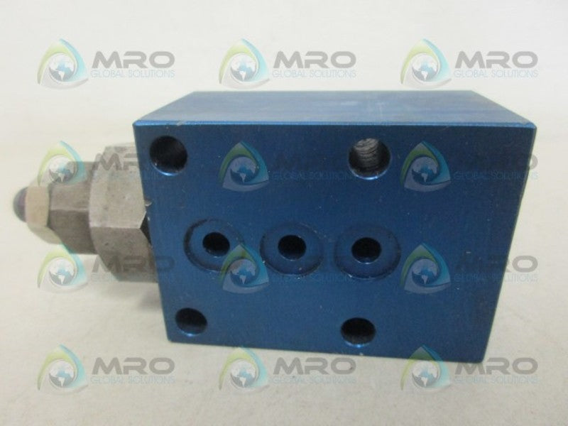 RACINE 989606 HYDRAULIC VALVE UNMP