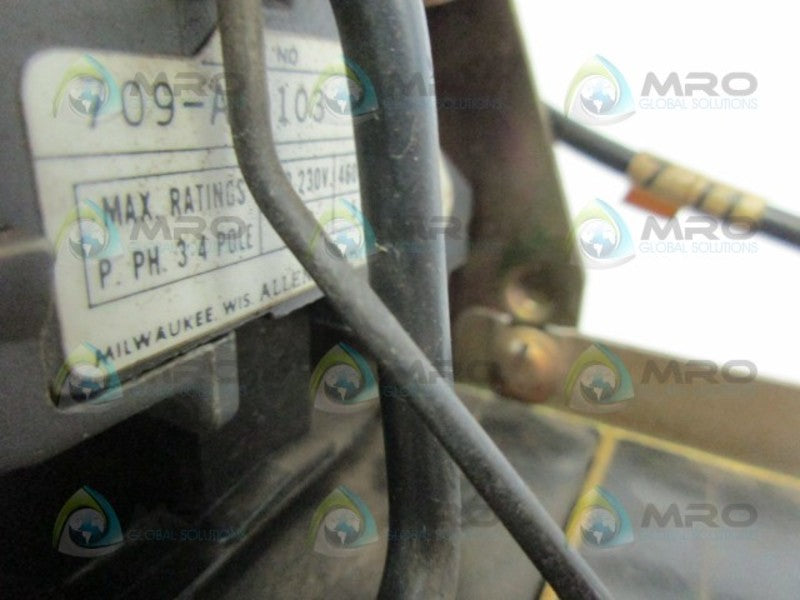 INDUSTRIAL SPARE PART 709-A0B103 SER. K STARTER (AS PICTURED) UNMP