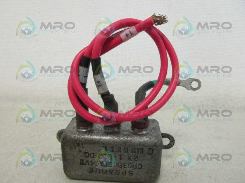 SPRAGUE CP53B4EF104V CAPACITOR UNMP